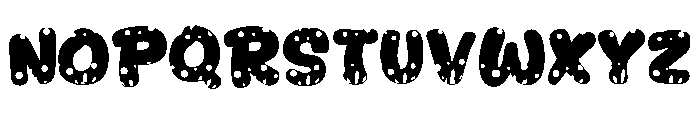 Fancy Easter Font UPPERCASE