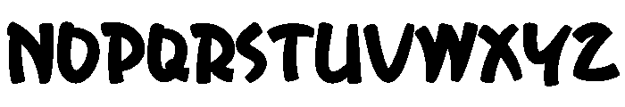 Fancy Enemy Font LOWERCASE