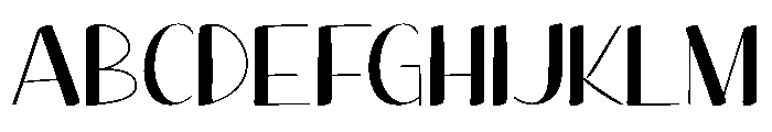 Fancy Flavour Font UPPERCASE