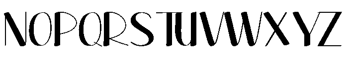 Fancy Flavour Font UPPERCASE
