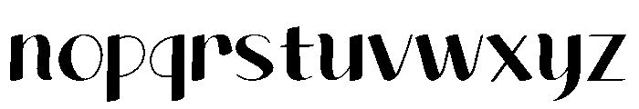 Fancy Flavour Font LOWERCASE