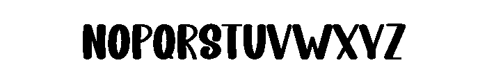 Fancy  Music Font UPPERCASE