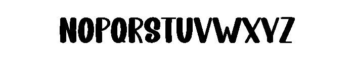 Fancy  Music Font LOWERCASE