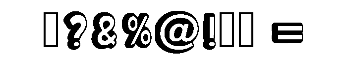 Fancy School Regular Font OTHER CHARS