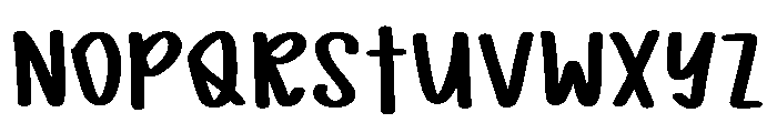 Fancy Scribble Regular Font LOWERCASE