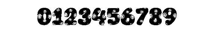 Fancy flower Easter Font OTHER CHARS