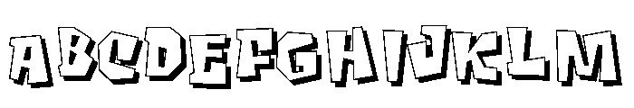 Fang Rift Shadow Line FONT