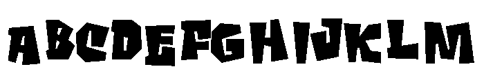Fang Rift Font UPPERCASE