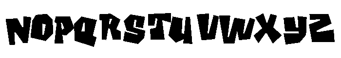 Fang Rift Font LOWERCASE