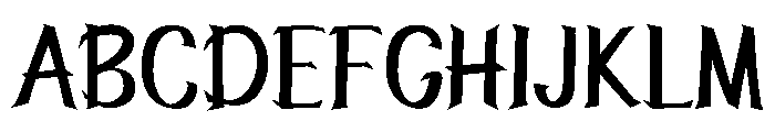FangTastic Font UPPERCASE