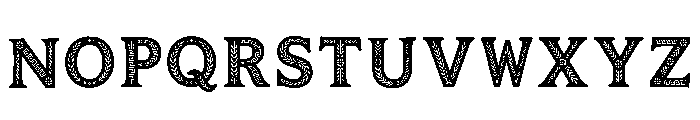 Fangs Regular Font UPPERCASE