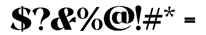 Fanilex Regular Font OTHER CHARS