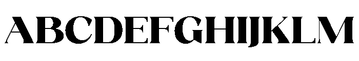 Fanilex Regular Font UPPERCASE