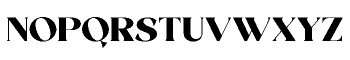 Fanilex Regular Font UPPERCASE