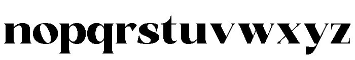 Fanilex Regular Font LOWERCASE