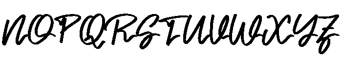Fanisa Font UPPERCASE