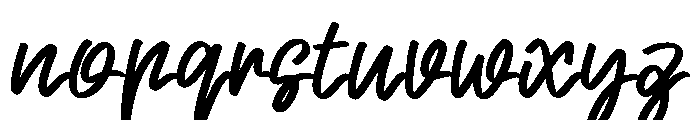 Fanisa Font LOWERCASE