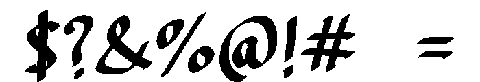 Fankora Font OTHER CHARS