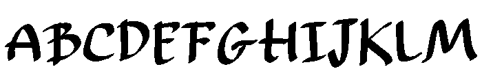 Fankora Font UPPERCASE