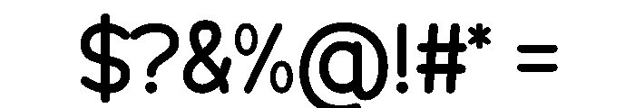 Fantastic Alphabet Font OTHER CHARS