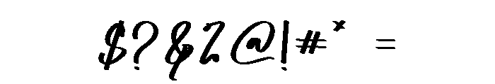 Fantastic Moment Font OTHER CHARS