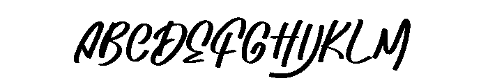 Fantastic Moment Font UPPERCASE