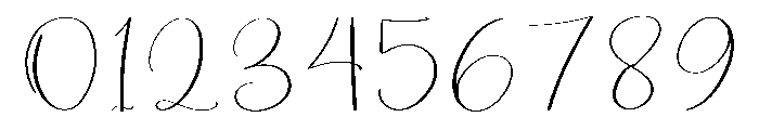 Fantasy Birthday Font OTHER CHARS