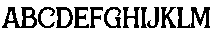 Fantasy Novel Font UPPERCASE
