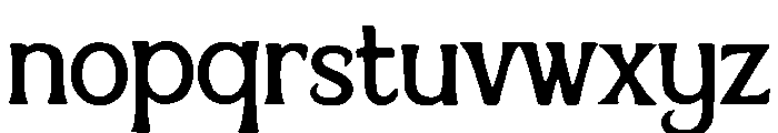 Fantasy Novel Font LOWERCASE