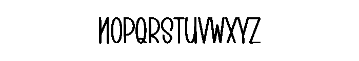 Fantasy Outline Font UPPERCASE