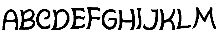 Fantasy_Script Font UPPERCASE