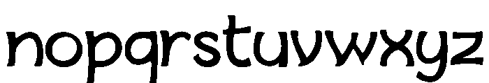Fantasy_Script Font LOWERCASE