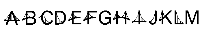 Farce Regular Font UPPERCASE