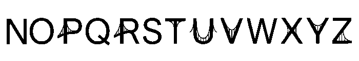 Farce Regular Font LOWERCASE