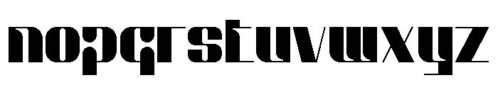 Farday Font LOWERCASE