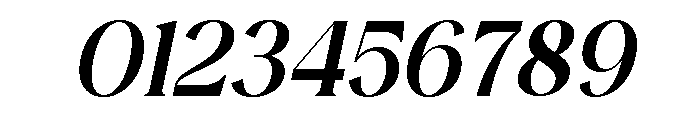 Faresty Italic Font OTHER CHARS