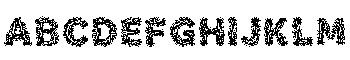 Farid Regular Font UPPERCASE