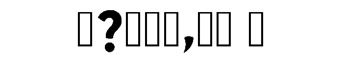 Faris Regular Font OTHER CHARS