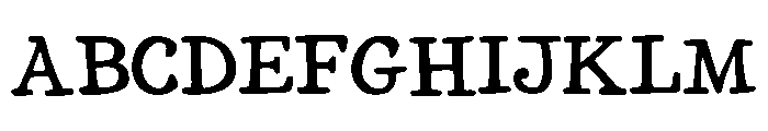 Faris Font UPPERCASE