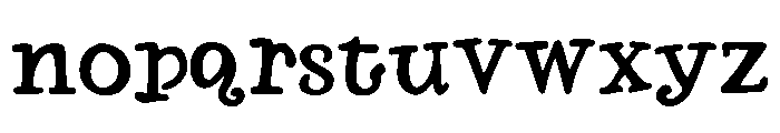 Faris Font LOWERCASE