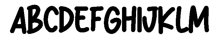 Farisika Font UPPERCASE