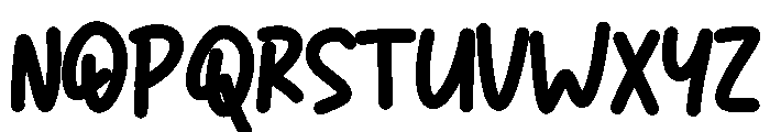 Farisika Font UPPERCASE
