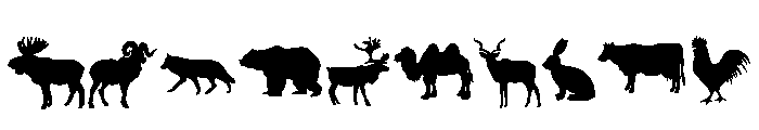 Farm Animal Friends Font OTHER CHARS