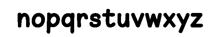 Farm Family Bold Font LOWERCASE