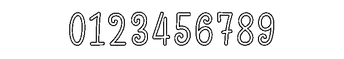 Farm Family Line Font OTHER CHARS