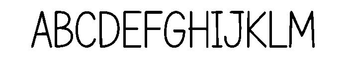 Farm Family Lite Font UPPERCASE