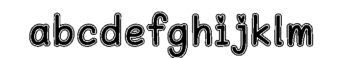 Farm Family Outline FONT