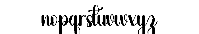 Farm Family Font LOWERCASE