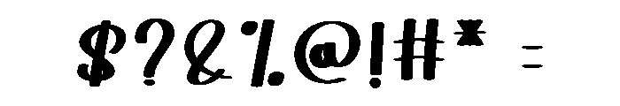 Farmer Dream Font OTHER CHARS