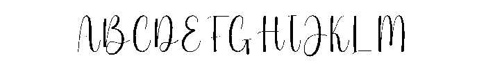 Farmer Grandma Font UPPERCASE